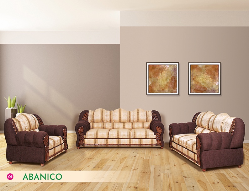 Sala Abanico 3 Piezas